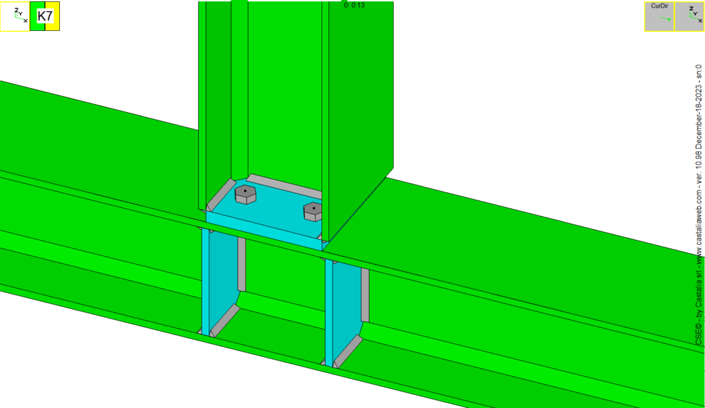 Post to beam
