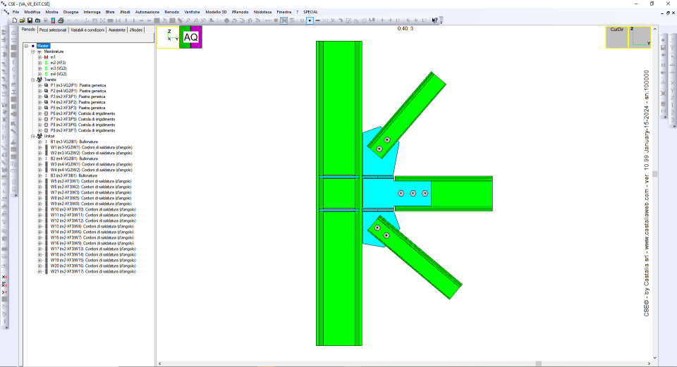 Extended to flange.