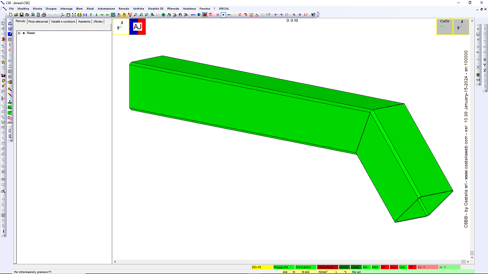 Knee. Cross-sections RHS. Joint type KW1.